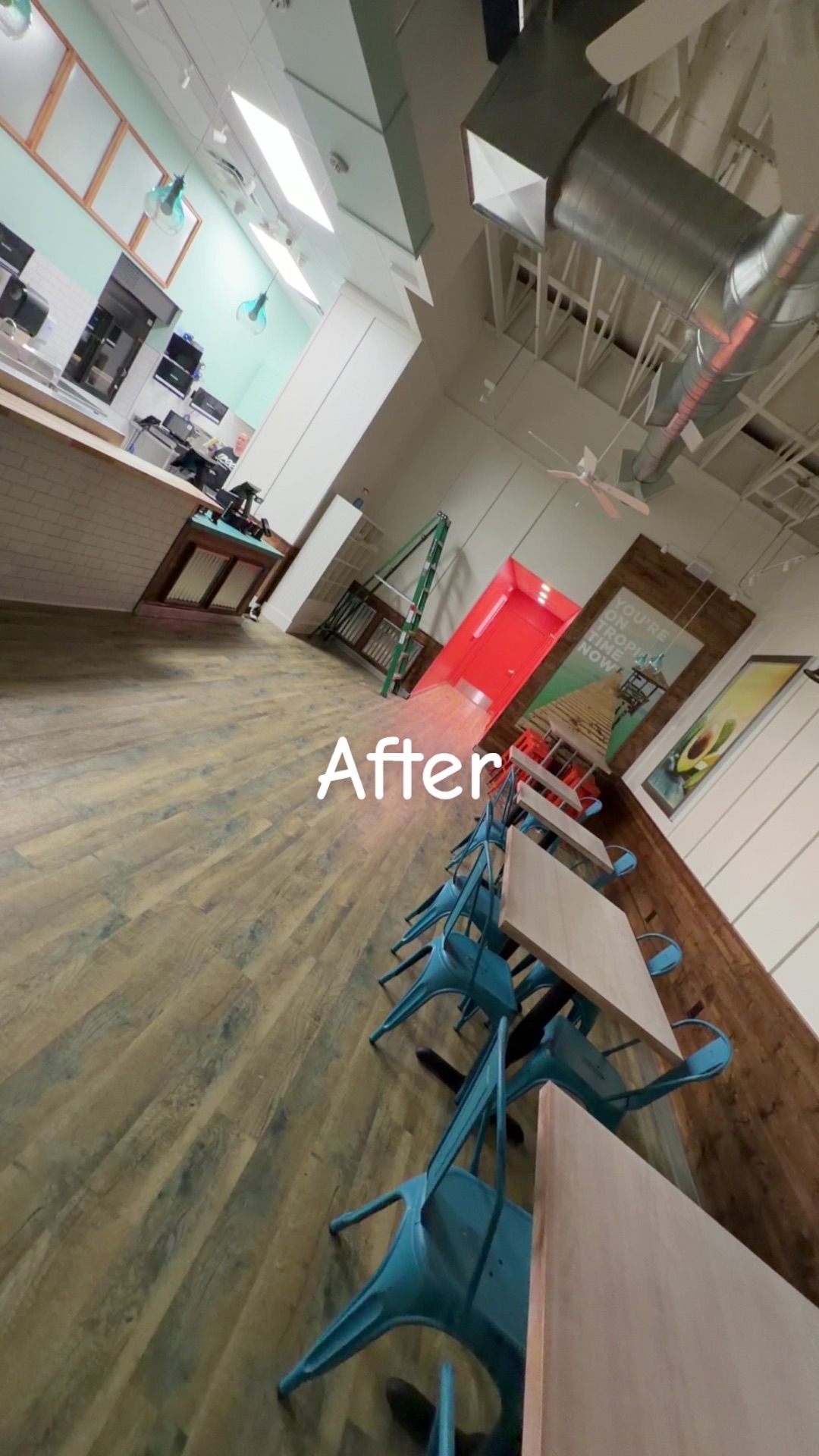Cafe Dining Room — After by ICT Post Construction Cleaning in Wichita