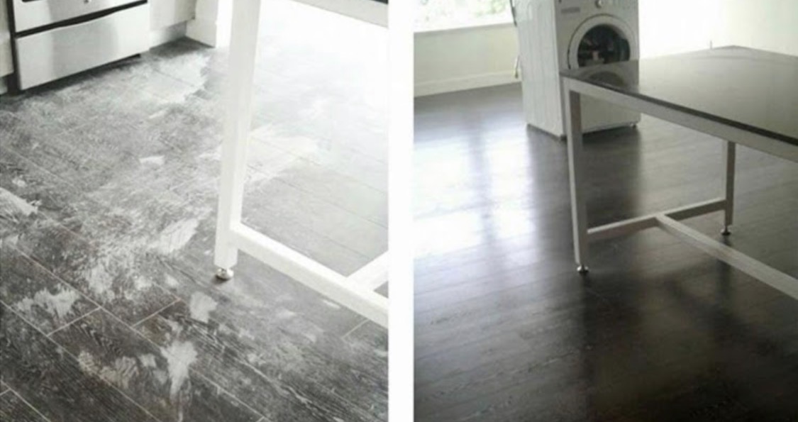 Drywall Dust Floor Reset by ICT Post Construction Cleaning in Wichita