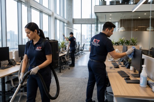 Commercial Cleaning by ICT Post Construction Cleaning in Wichita