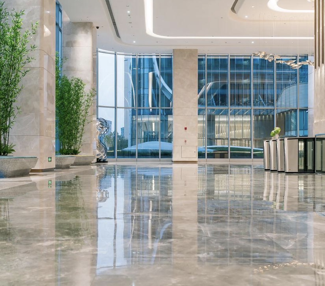 Window & Floor Restoration by ICT Post Construction Cleaning in Wichita
